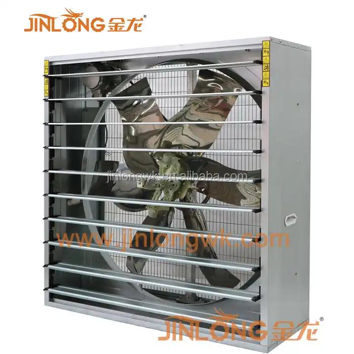 Factory Direct Sales Wall Mounted Greenhouse Farm Poultry Industrial Ventilation Exhaust Fan with shutter