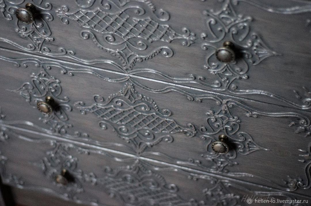 Chest of drawers "Gray pearl"