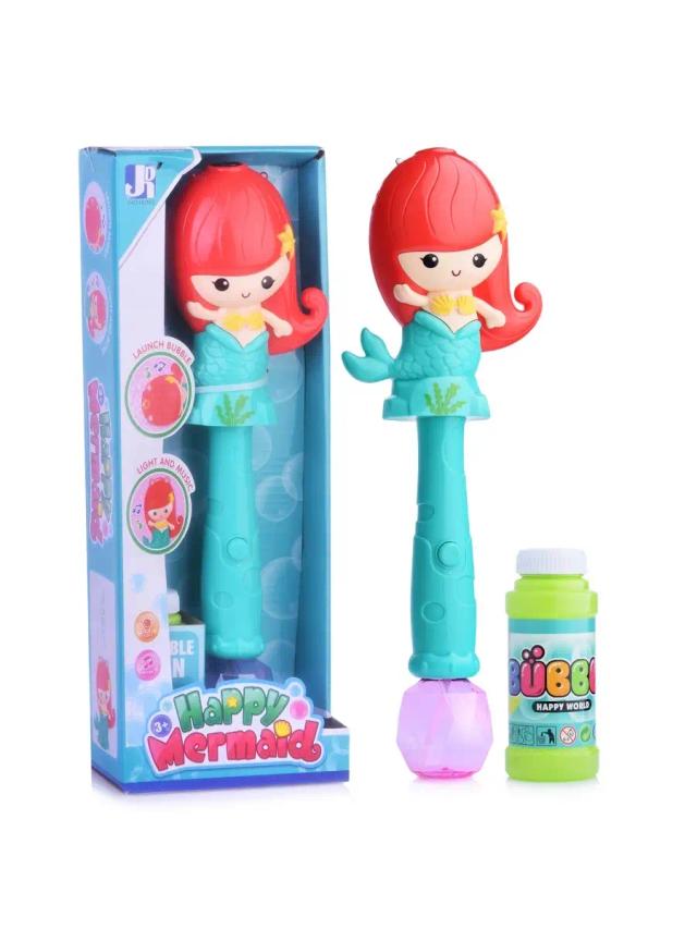 URAL TOYS Little mermaid toy with soap bubbles