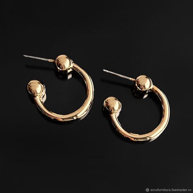 Half hoop earrings, South Korea